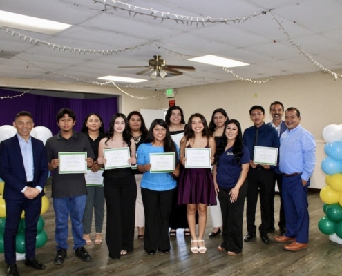 Recipients of California Farmworker Foundation's 2024 Nueva Generacion Scholarship