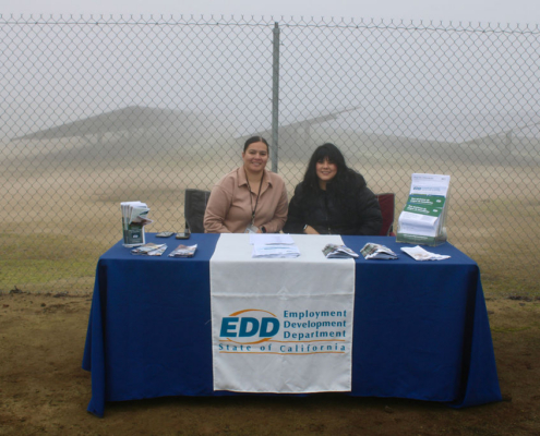 Valley Pruning Contest – California Farmworker Foundation Employment Development Department (EDD) Staff on site during the Central Valley Pruning Contest held by California Farmworker Foundation