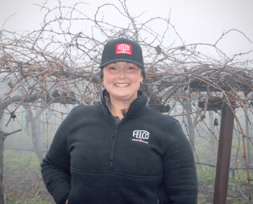 Valley Pruning Contest – California Farmworker Foundation Felco representative on site during the Central Valley Pruning Contest held by California Farmworker Foundation